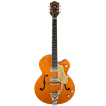 Gretsch 2401353822 G6120T-59 Vintage Select Edition '59 Chet Atkins® Hollow Body with Bigsby®, TV Jones®, Vintage Orange Stain Lacquer