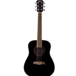 Oscar Schmidt OGHSTBL 1/2 size Acoustic guitar Black