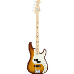 Fender 0196902752 American Elite Precision Bass® Ash, Maple Fingerboard, Tobacco Burst