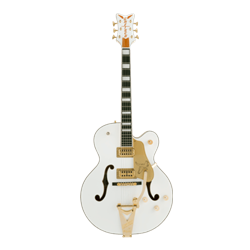 Gretsch 2401635905 G6136T-59 Vintage Select Edition '59 Falcon™ Hollow Body with Bigsby®, TV Jones®, Vintage White, Lacquer