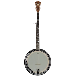OBJ550WSTN Ortega 5-String Banjo, Satin w/bag