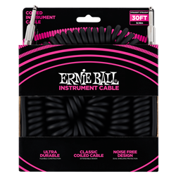 P06044 Ernie Ball 30ft Coiled Instrument Cable